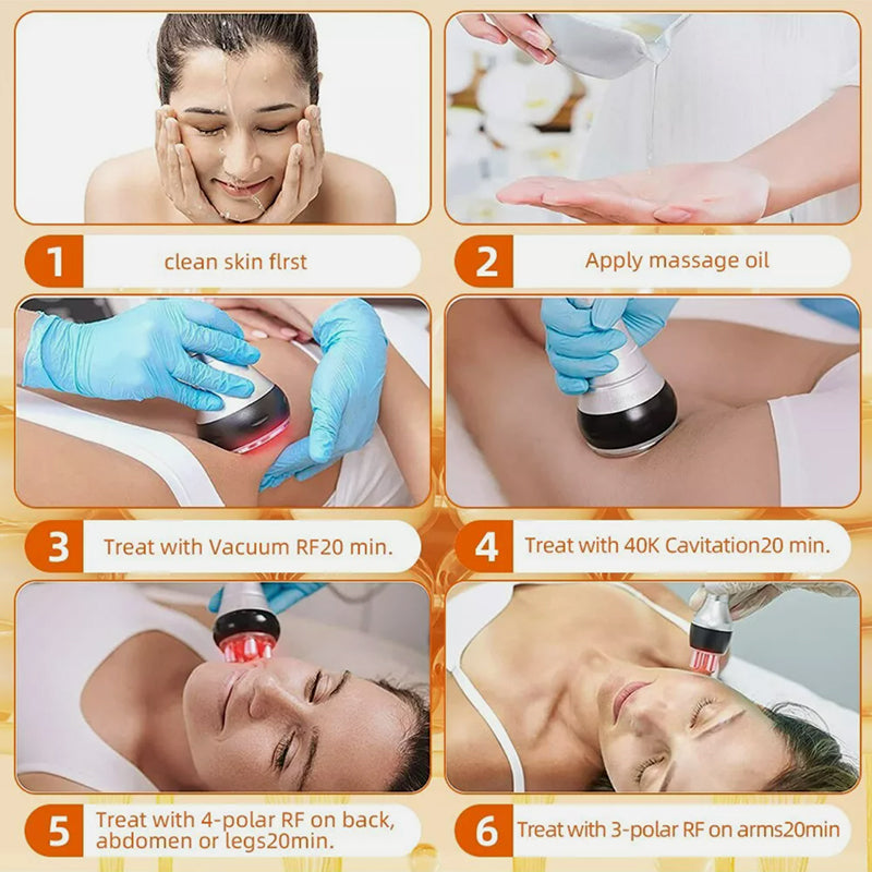 Bio Healing 40K Cavitation & RF Fat Reduction Machine
