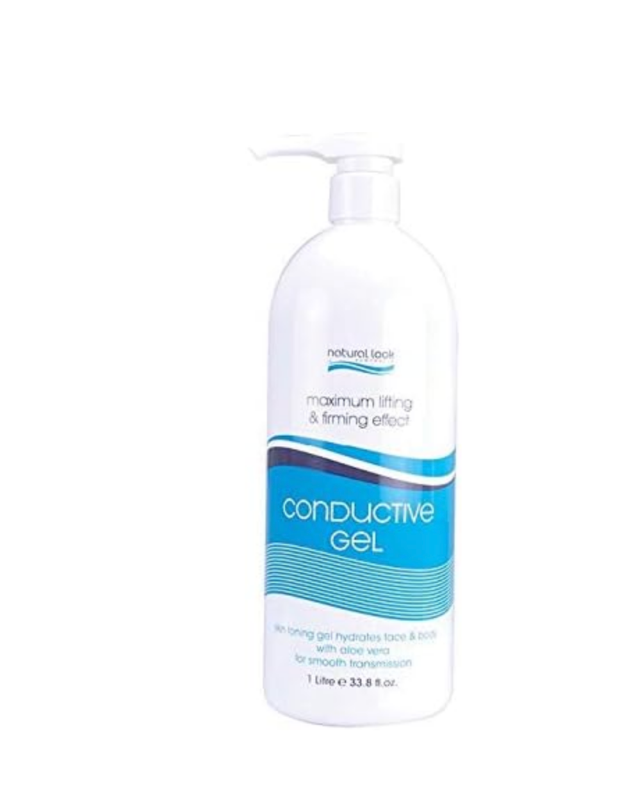 Natural Look Conductive Gel 1L – Firming & Hydrating Gel for Face & Body