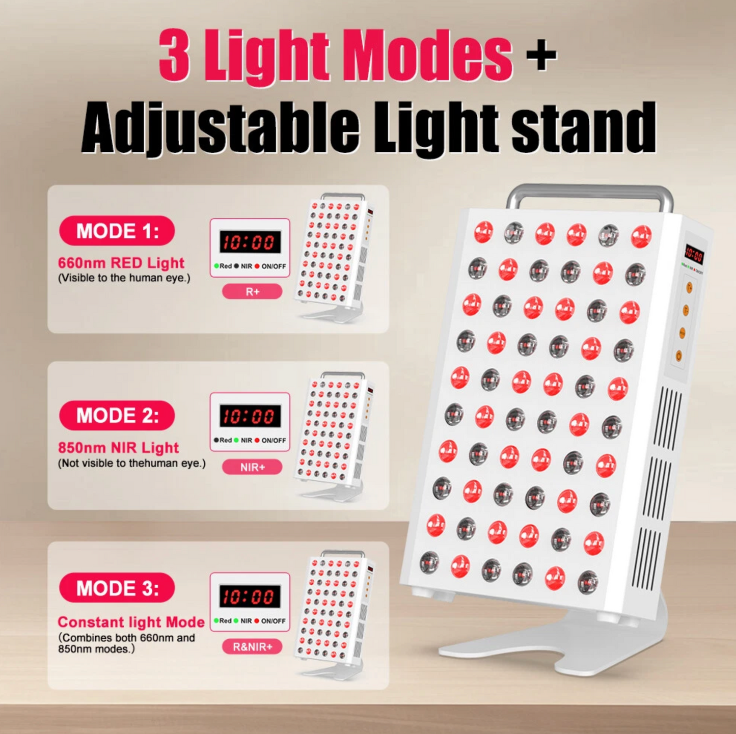 300W Red Light Therapy Panel Australia β Professional Skin & Pain Therapy