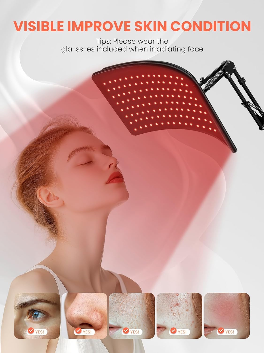 Portable Red Light Therapy Panel