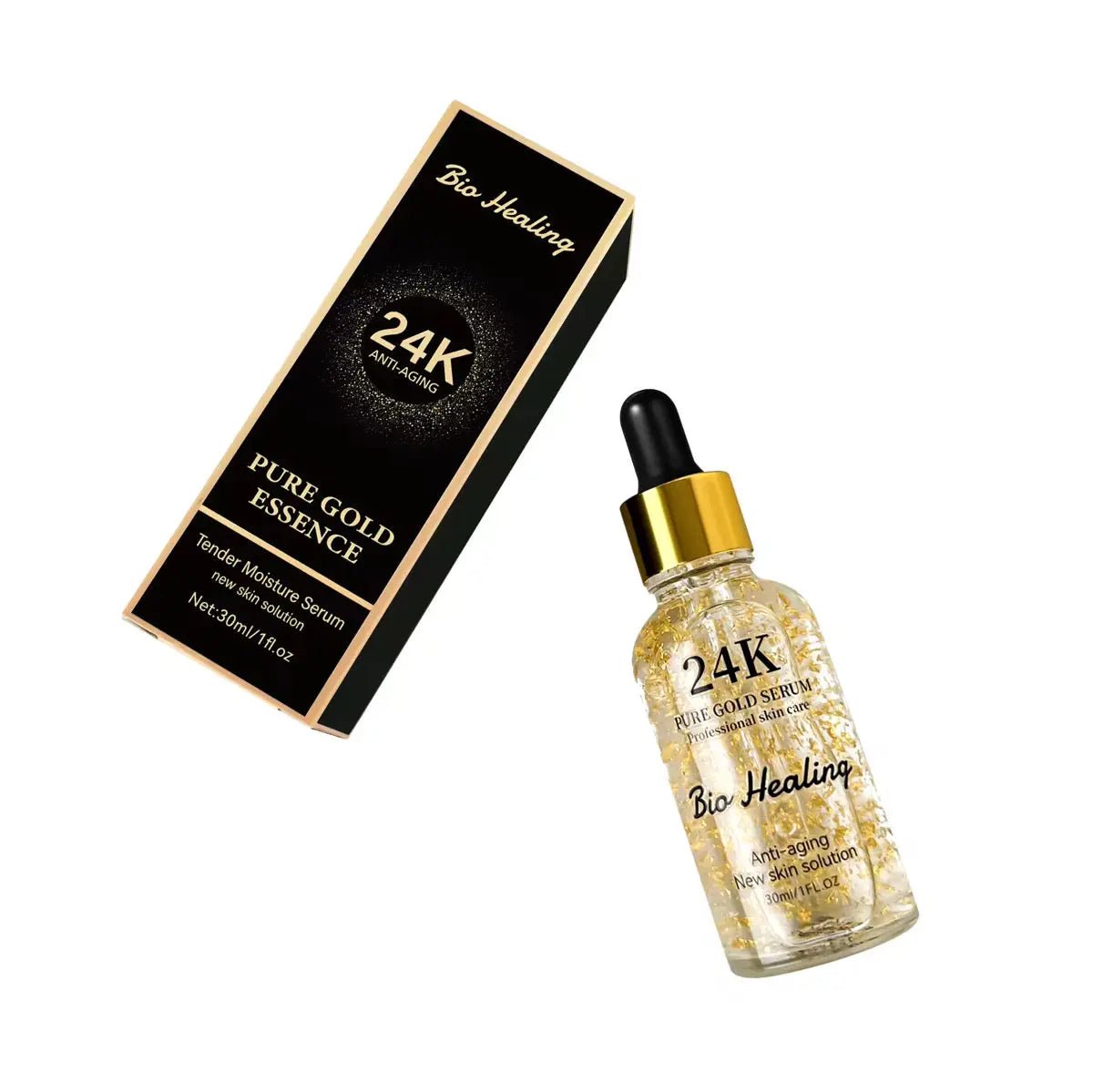 Gold skincare serum