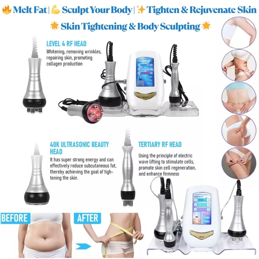 Ultrasonic body slimming device