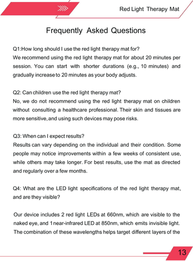 Muscle recovery therapy mat