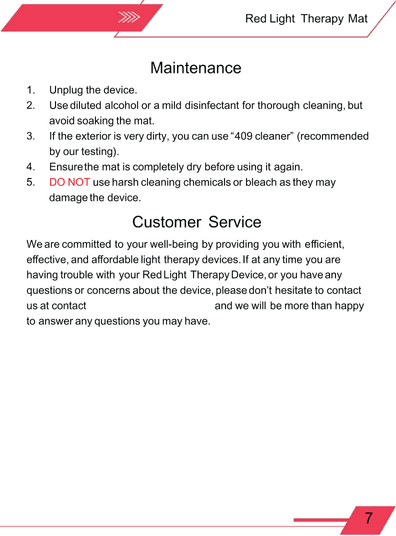 Infrared LED light therapy