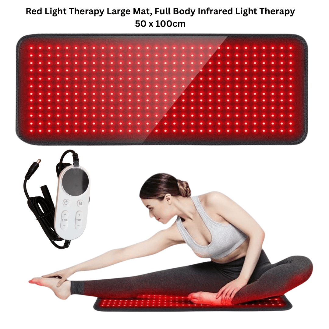 Red light therapy mat