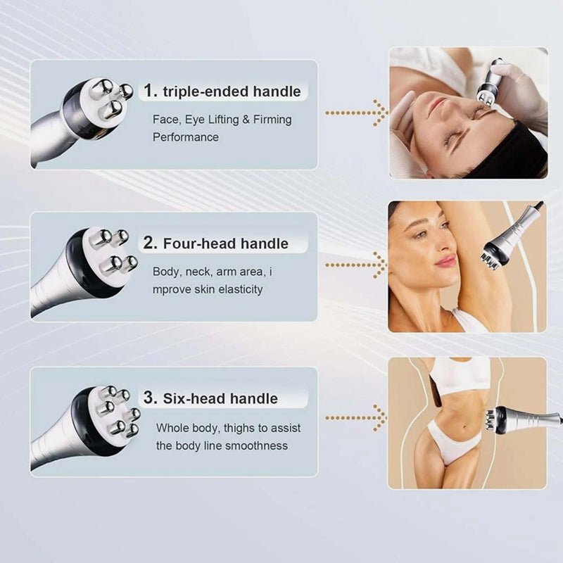 9 - in - 1 Ultrasonic Cavitation & RF Body Contouring Beauty Machine (80K Technology)