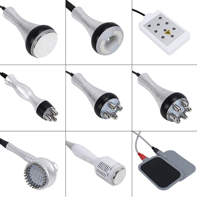 9 - in - 1 Ultrasonic Cavitation & RF Body Contouring Beauty Machine (80K Technology)