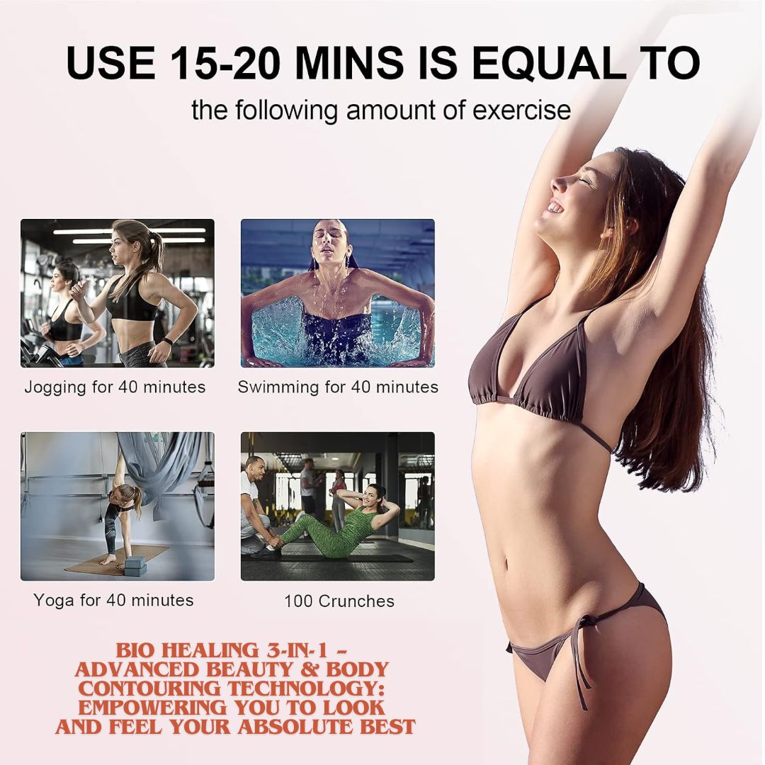 Bio Healing 40K Cavitation & RF Fat Reduction Machine — Non-Invasive Body Contourin