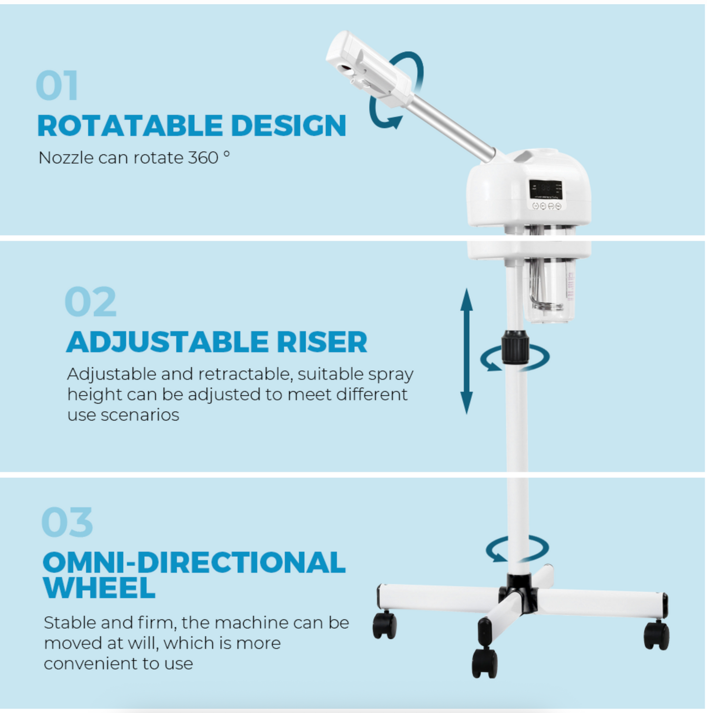 Bio Healing Ozone Facial Steamer