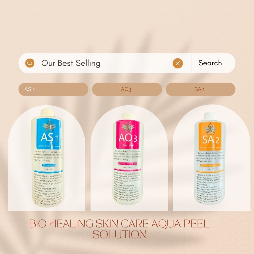 Bio Healing Hydro Dermabrasion Aqua Peel Solution Sets
