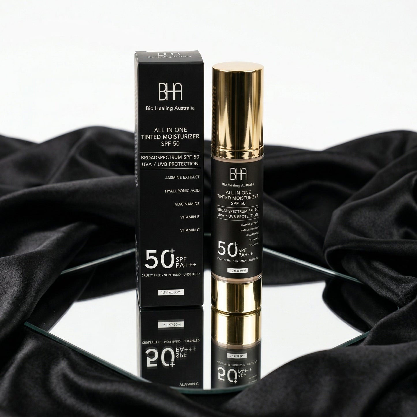 BHA All - In - One Tinted Moisturiser SPF 50+