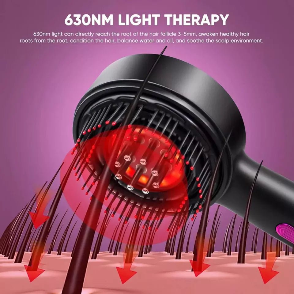 Hair strengthening scalp massager