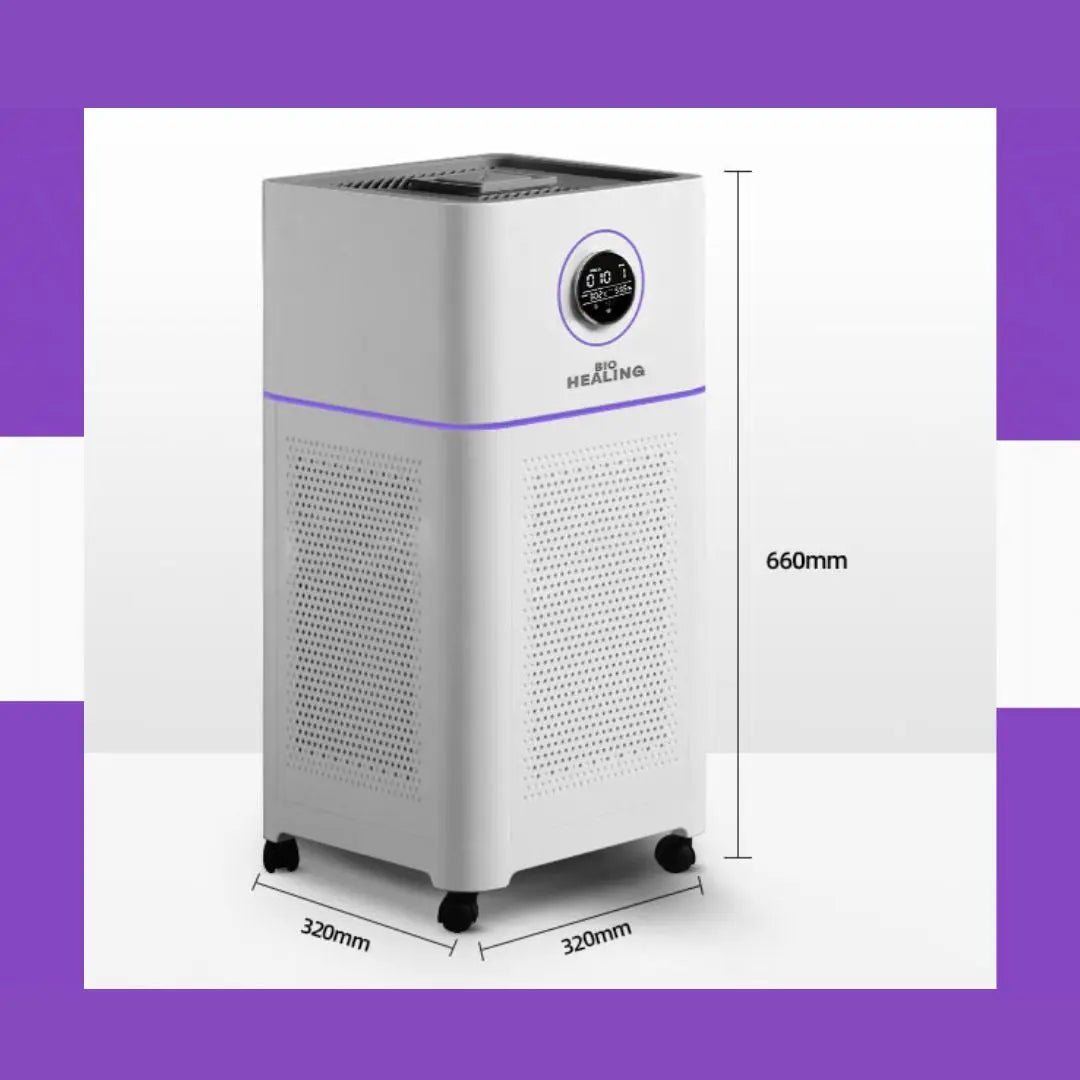 HEPA filtration air cleaner