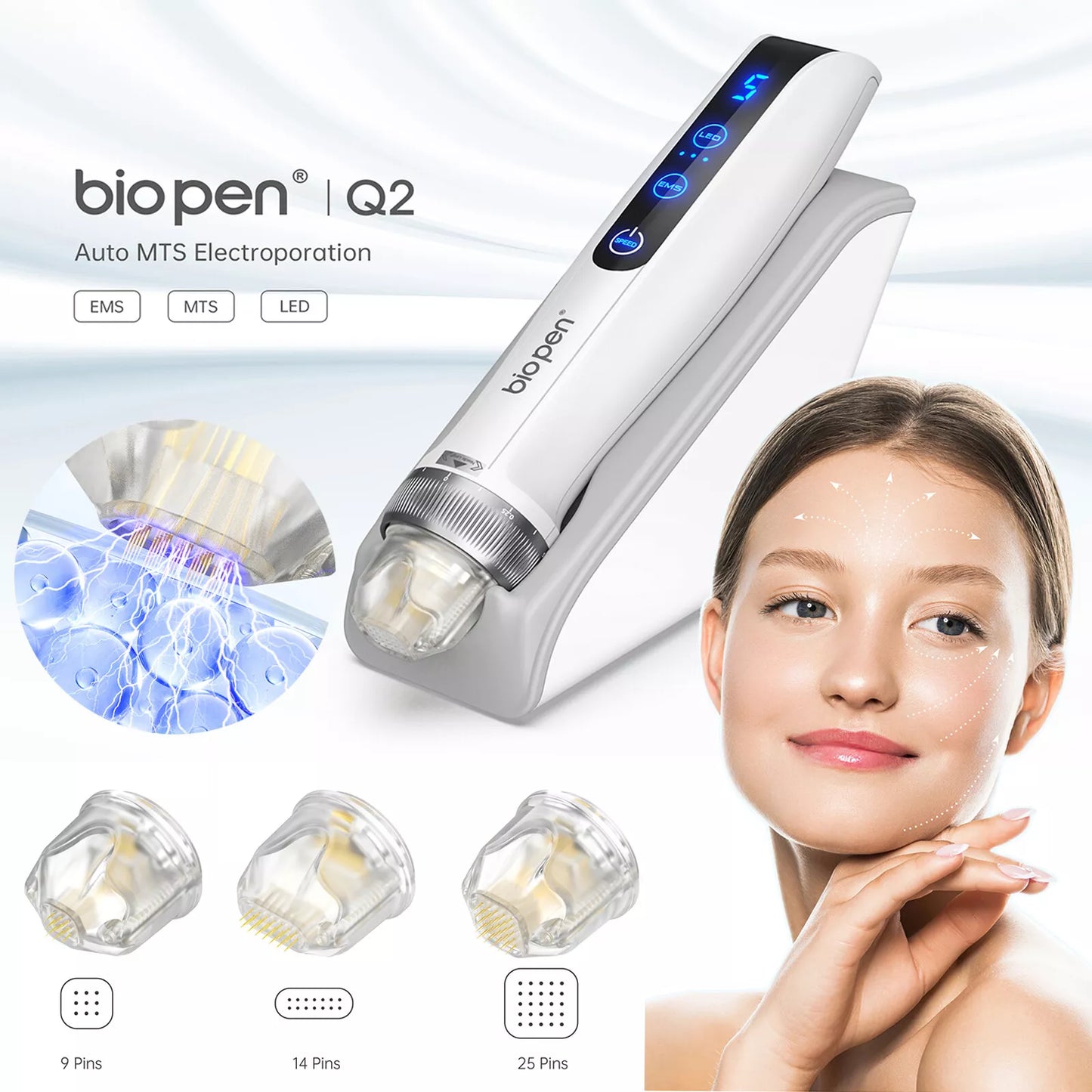 Bio-Healing Electric Micro-needling Device