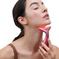 Skin lifting facial massager