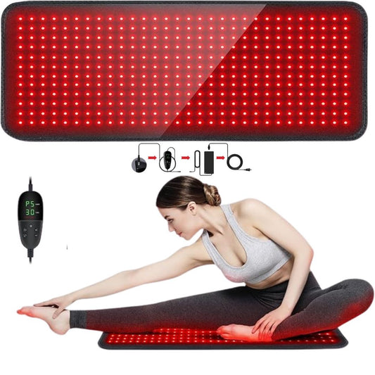 Red light therapy mat