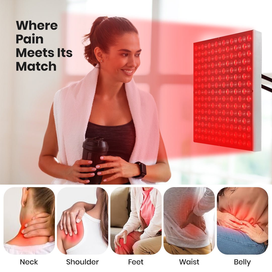 At-home LED therapy device