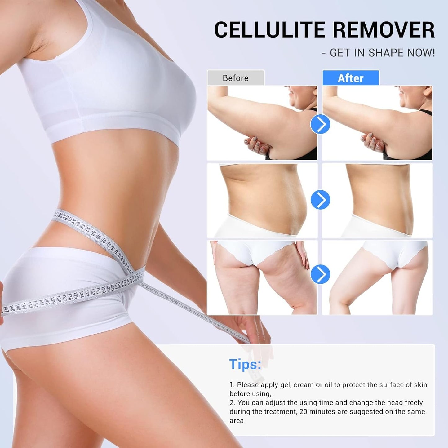 Bio Healing 40K Cavitation & RF Fat Reduction Machine — Non-Invasive Body Contourin