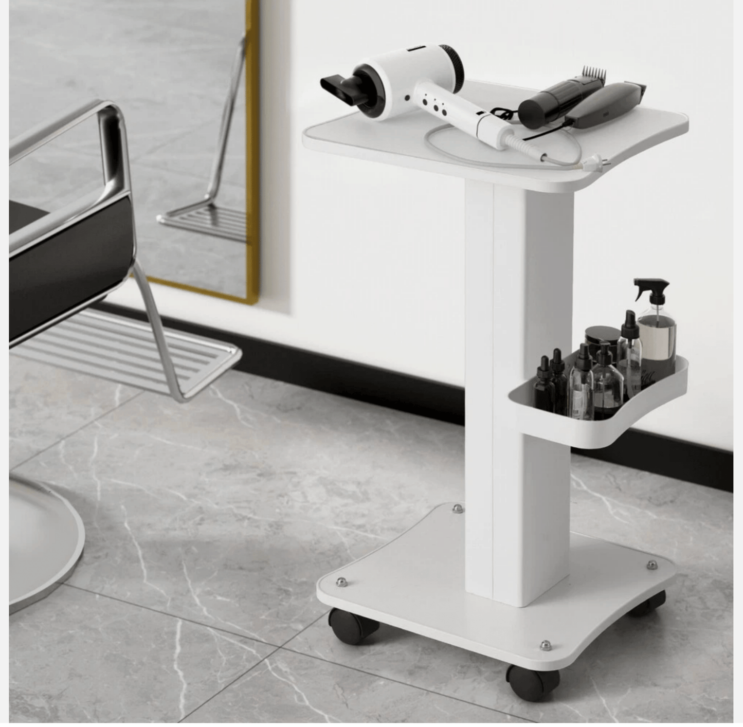Salon equipment trolley