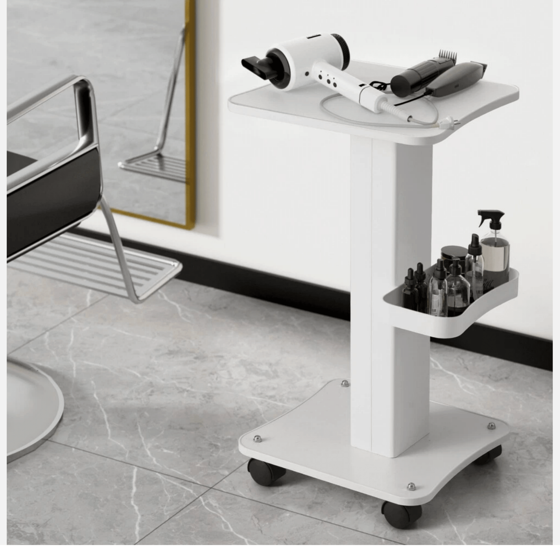 Salon equipment trolley
