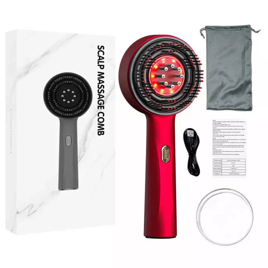 Hair Growth Comb with Red Light Therapy & Scalp Massage
